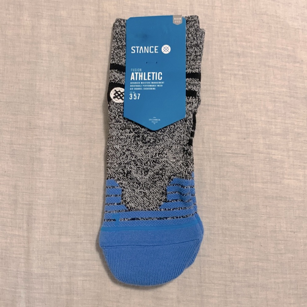 Stance fusion athletic medium socks
